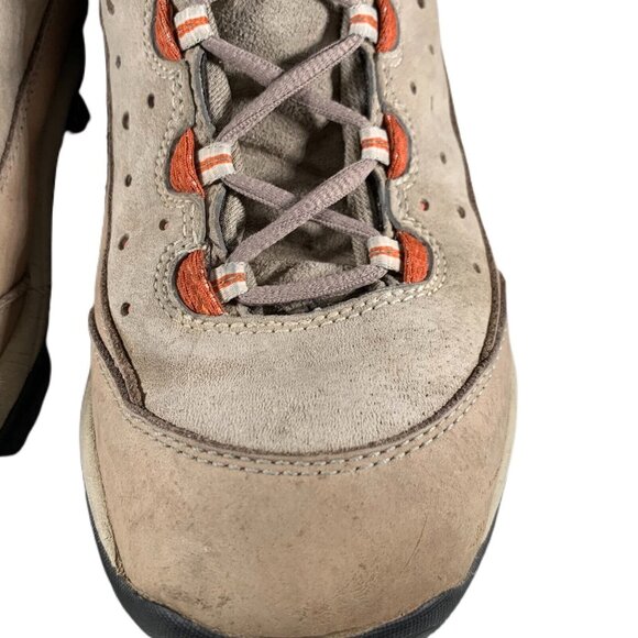 Merrell Sport Low Taupe Brown Leather Trail Hiking Boots Womens Sz 9 Shoes READ - Picture 4 of 11